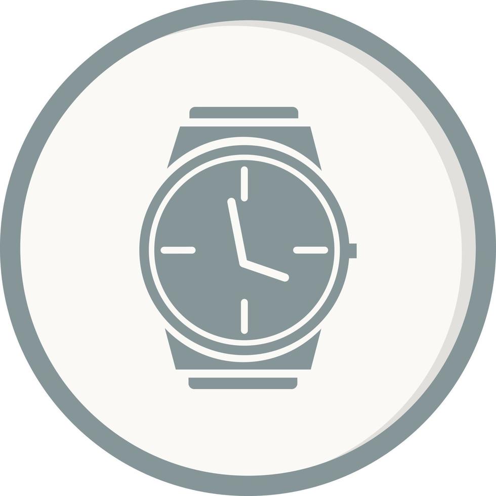 Wrist watch icon vector