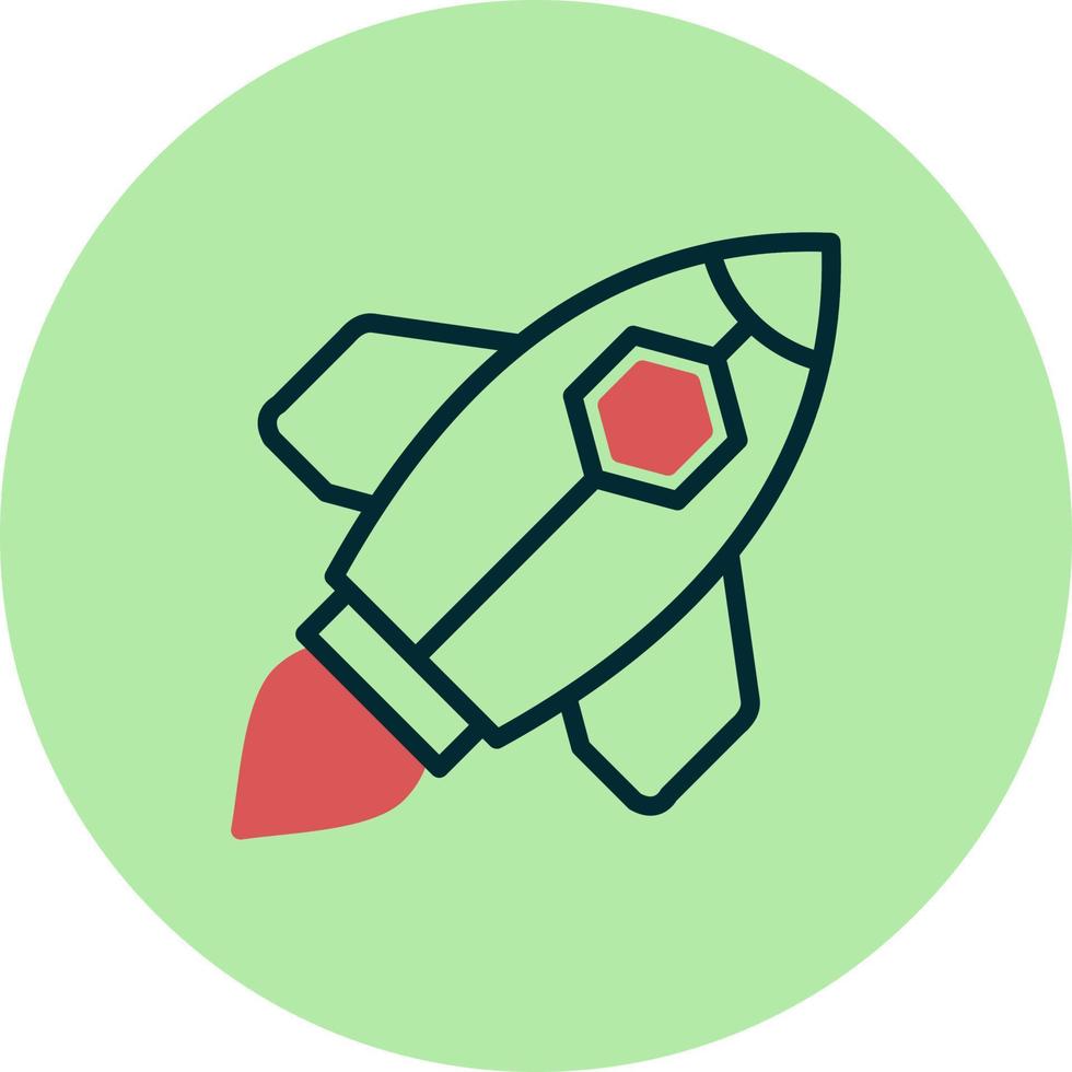 Nft Rocket Vector Icon