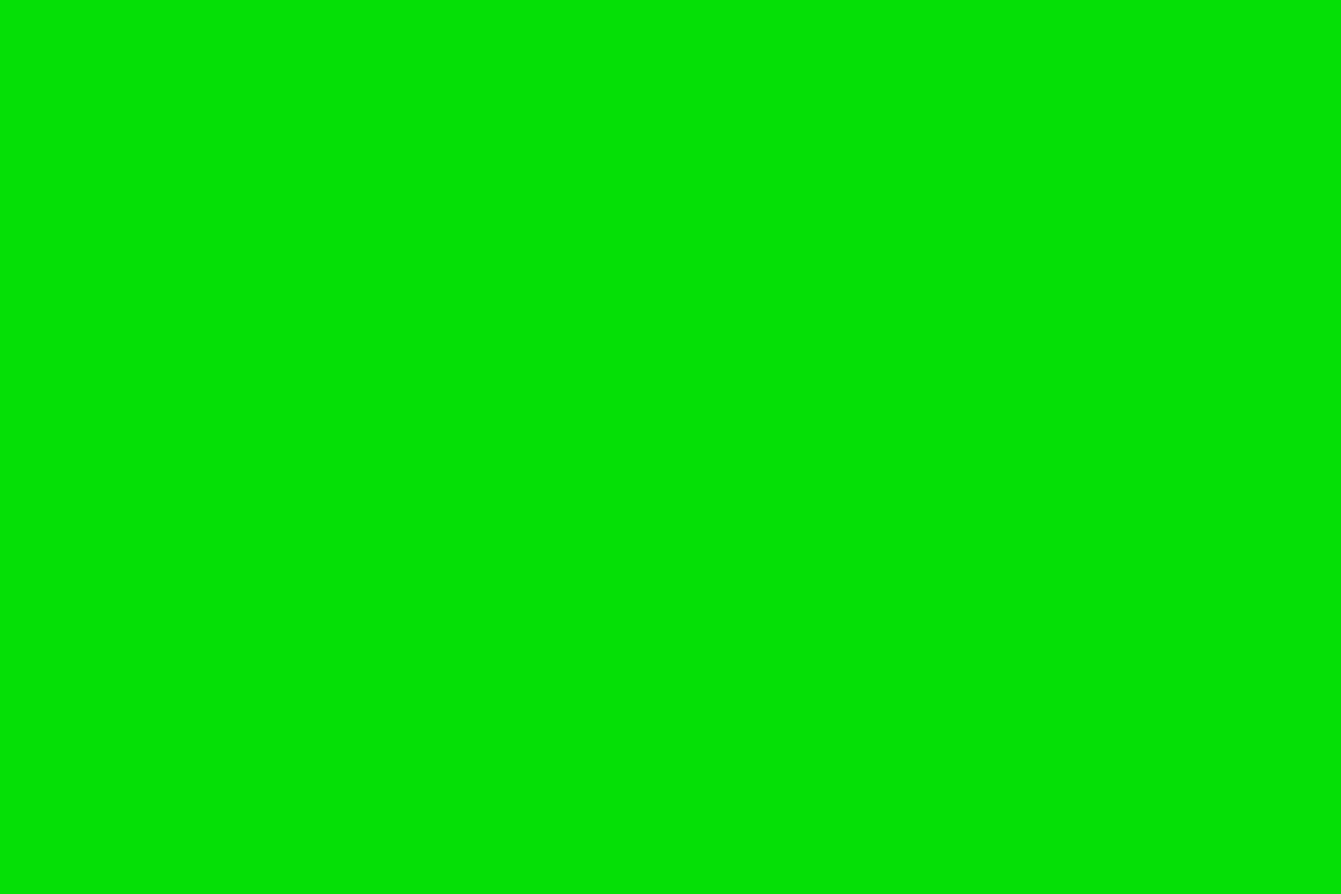 Green colored background. green screen background. green colored chroma key background screen flat style design free Photo