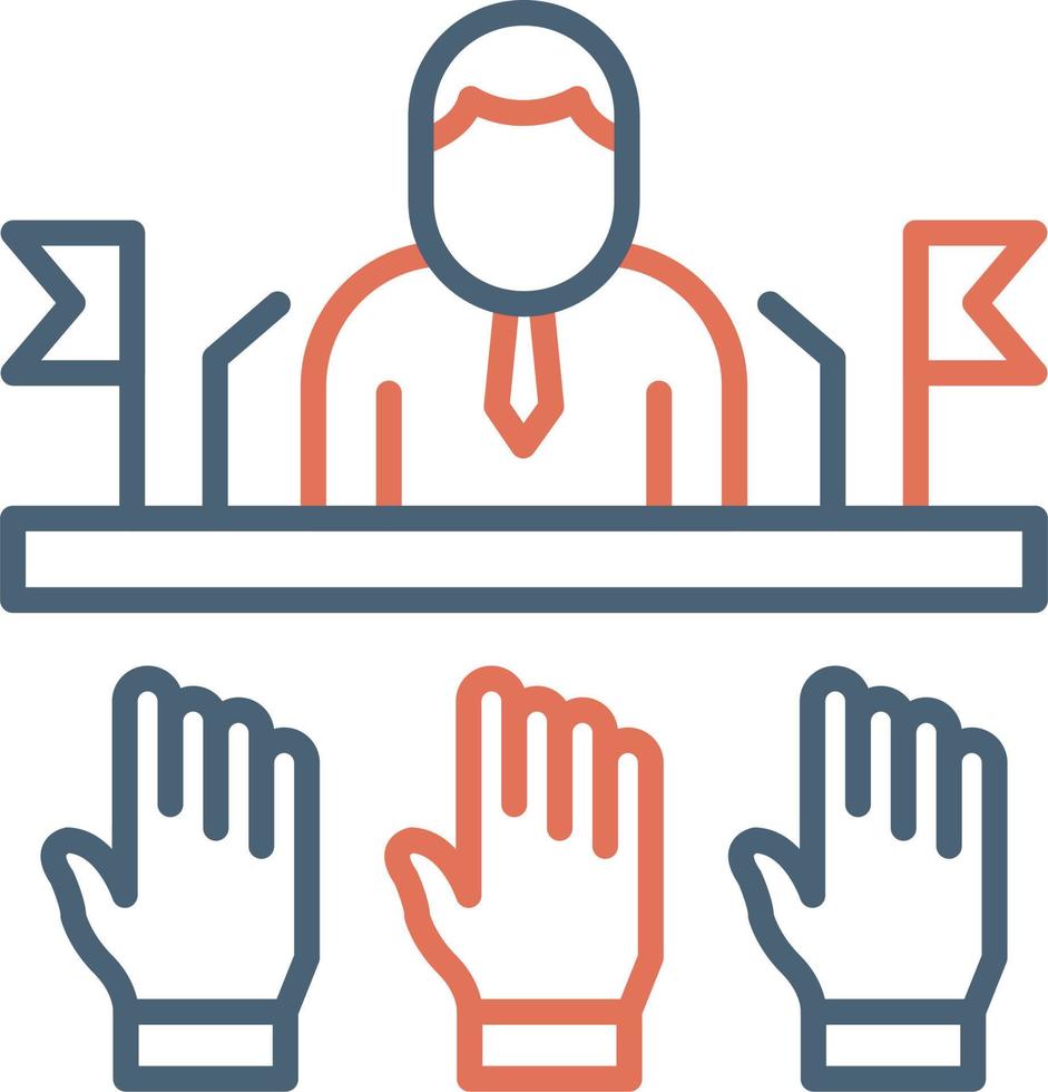 Democracy Elections icon vector