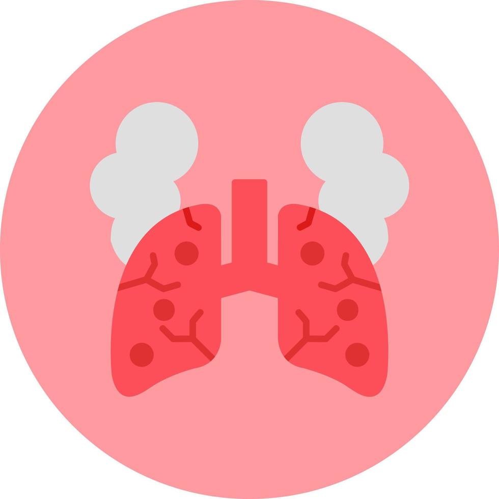 Lungs with smoke vector