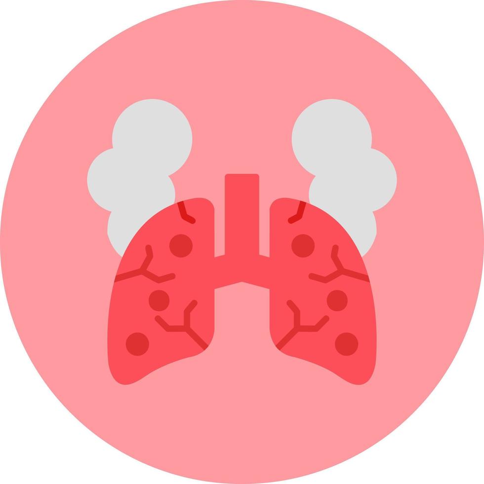 Lungs with smoke vector