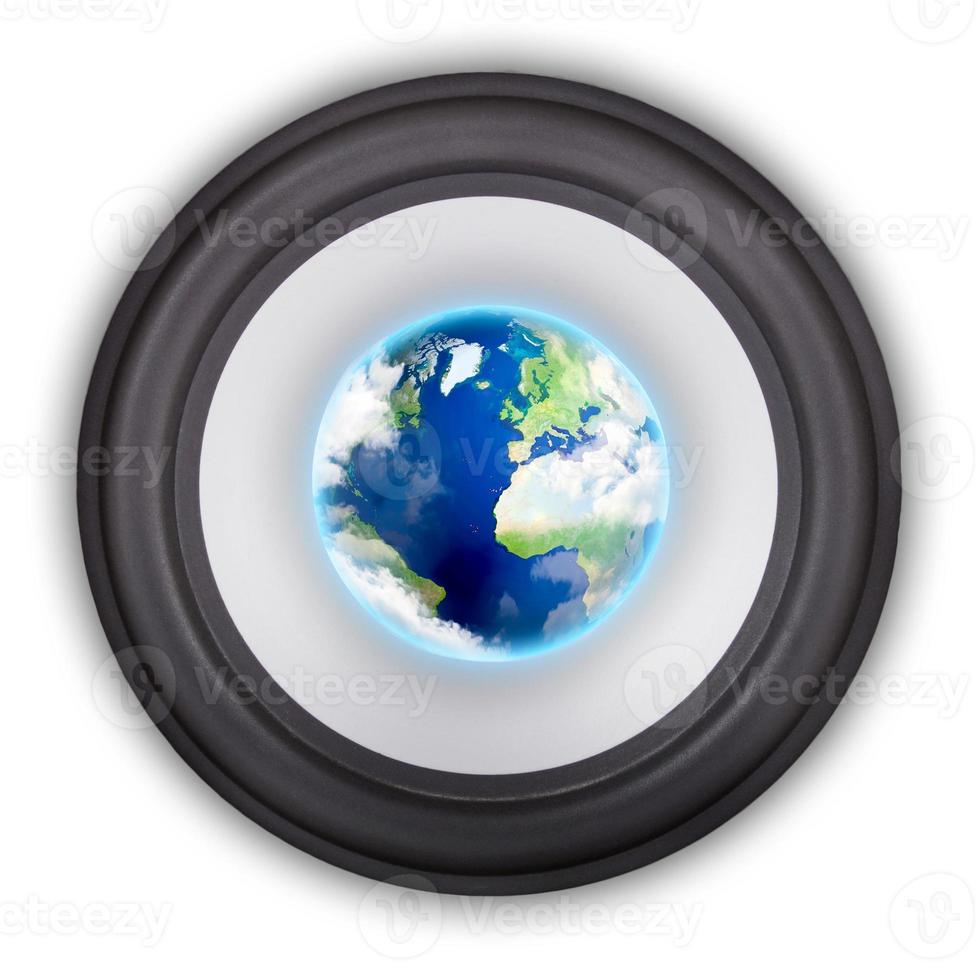 Symbol of global music photo