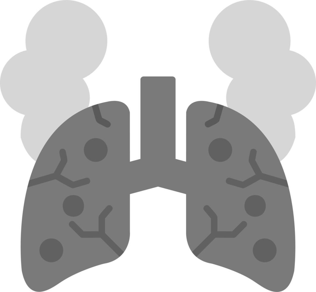 Lungs with smoke vector