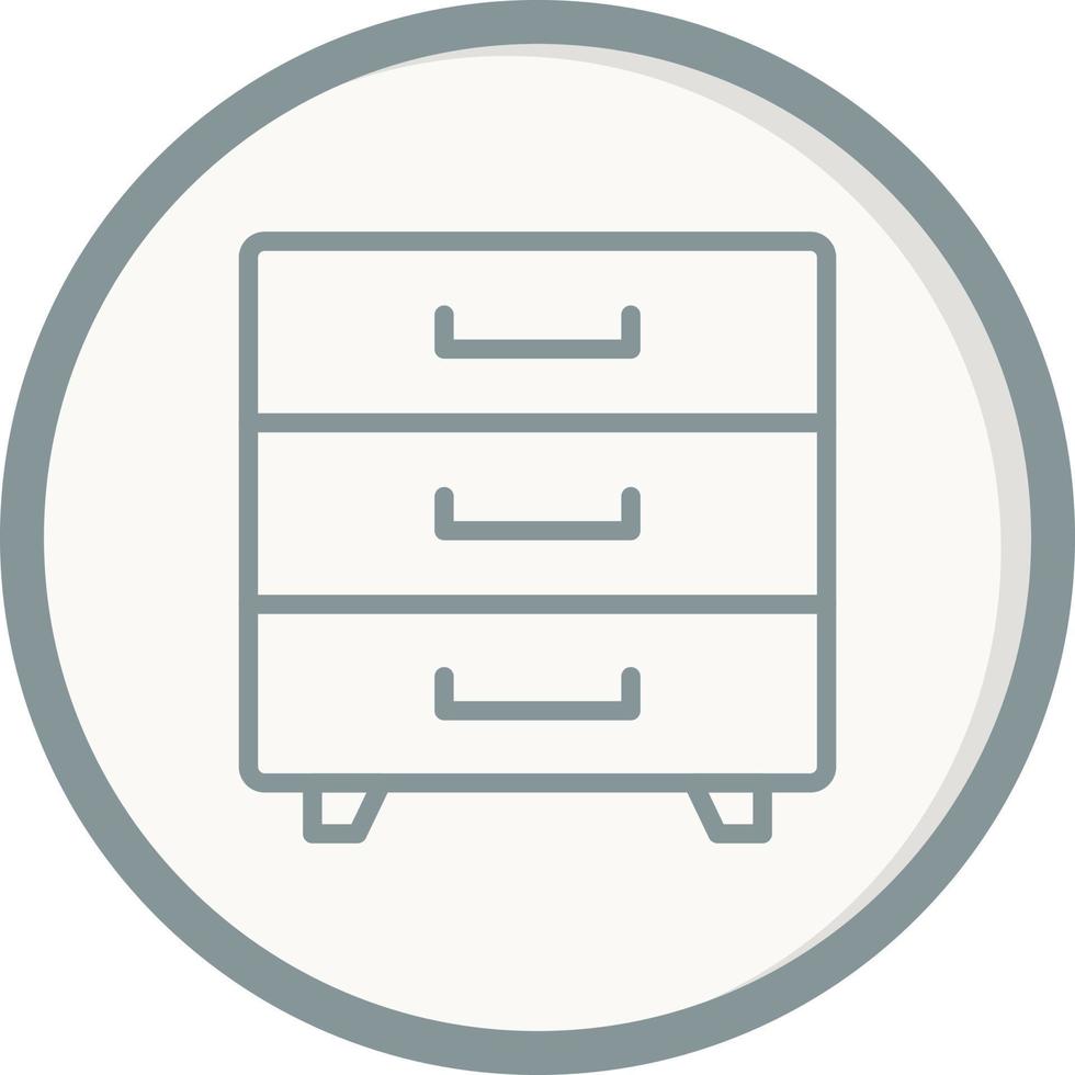Drawer Vector Icon 21092685 Vector Art at Vecteezy