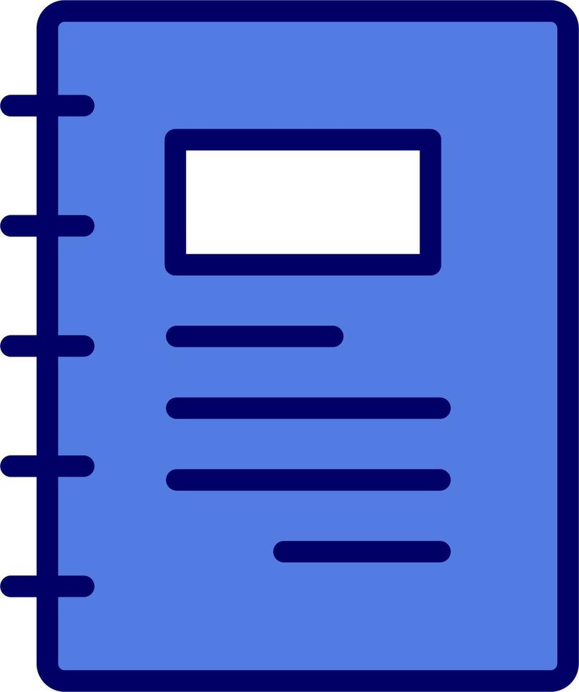 Notepad Vector Icon