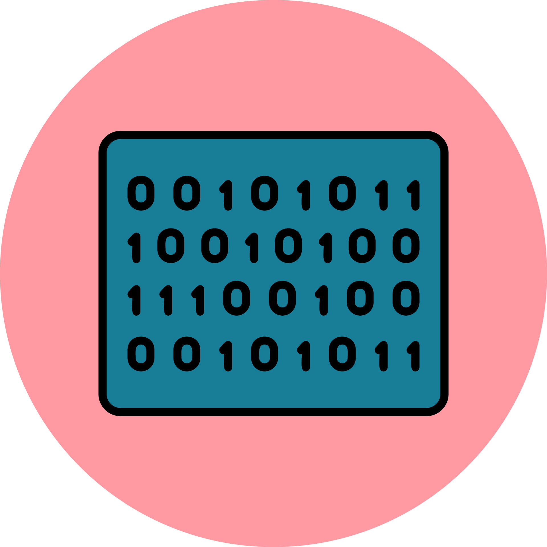 Binary Code Vector Icon 21092704 Vector Art at Vecteezy