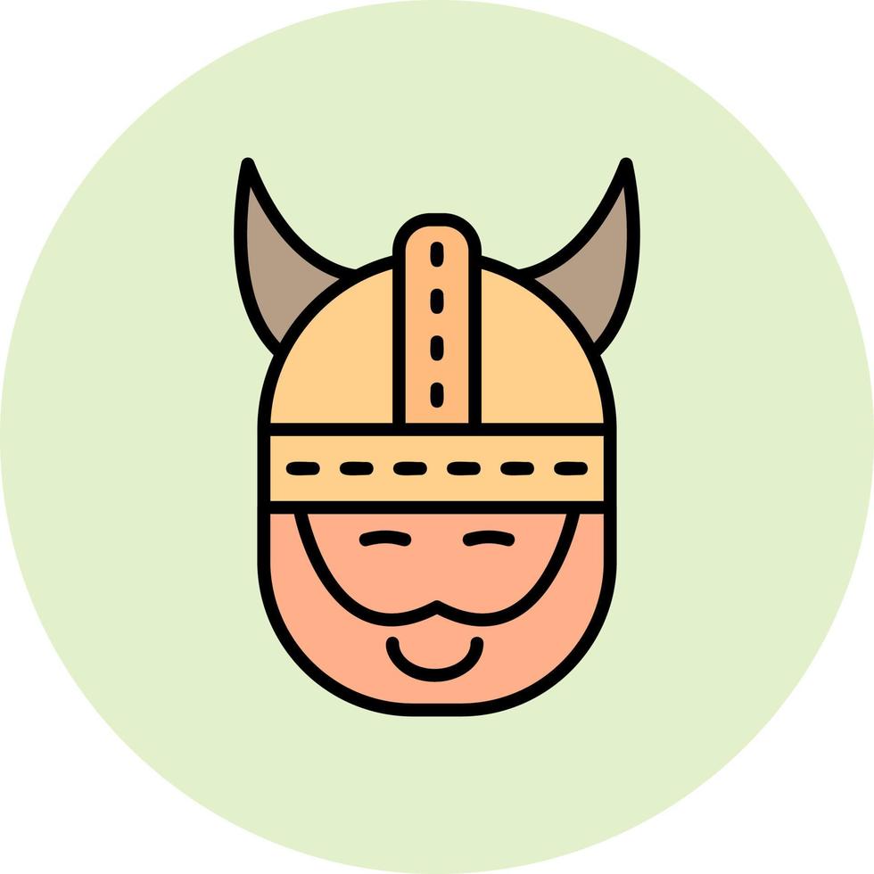 icono de vector vikingo