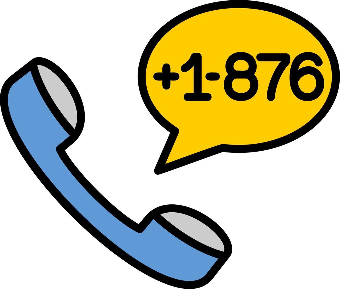 Jamaica Dial code Vector Icon