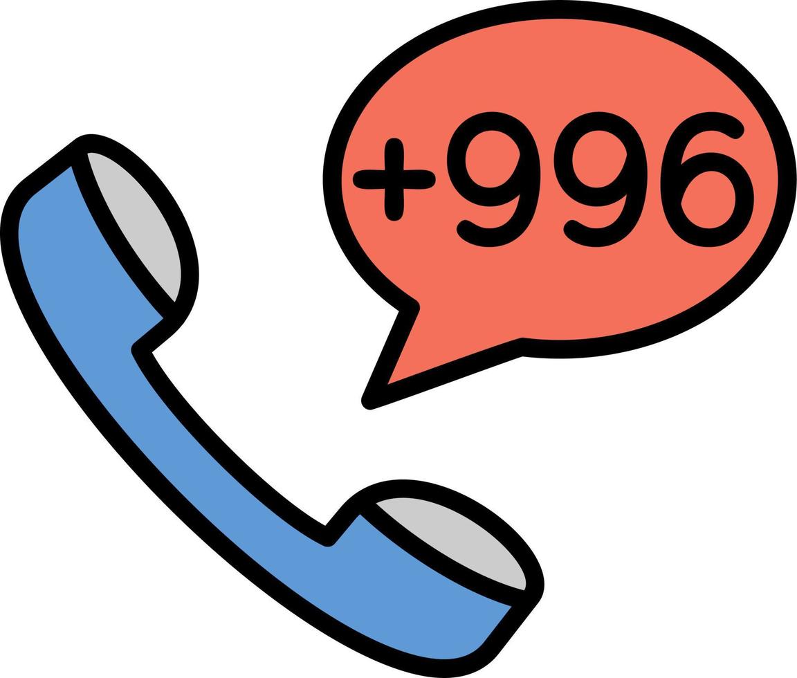 Kyrgyzstan Dial code Vector Icon