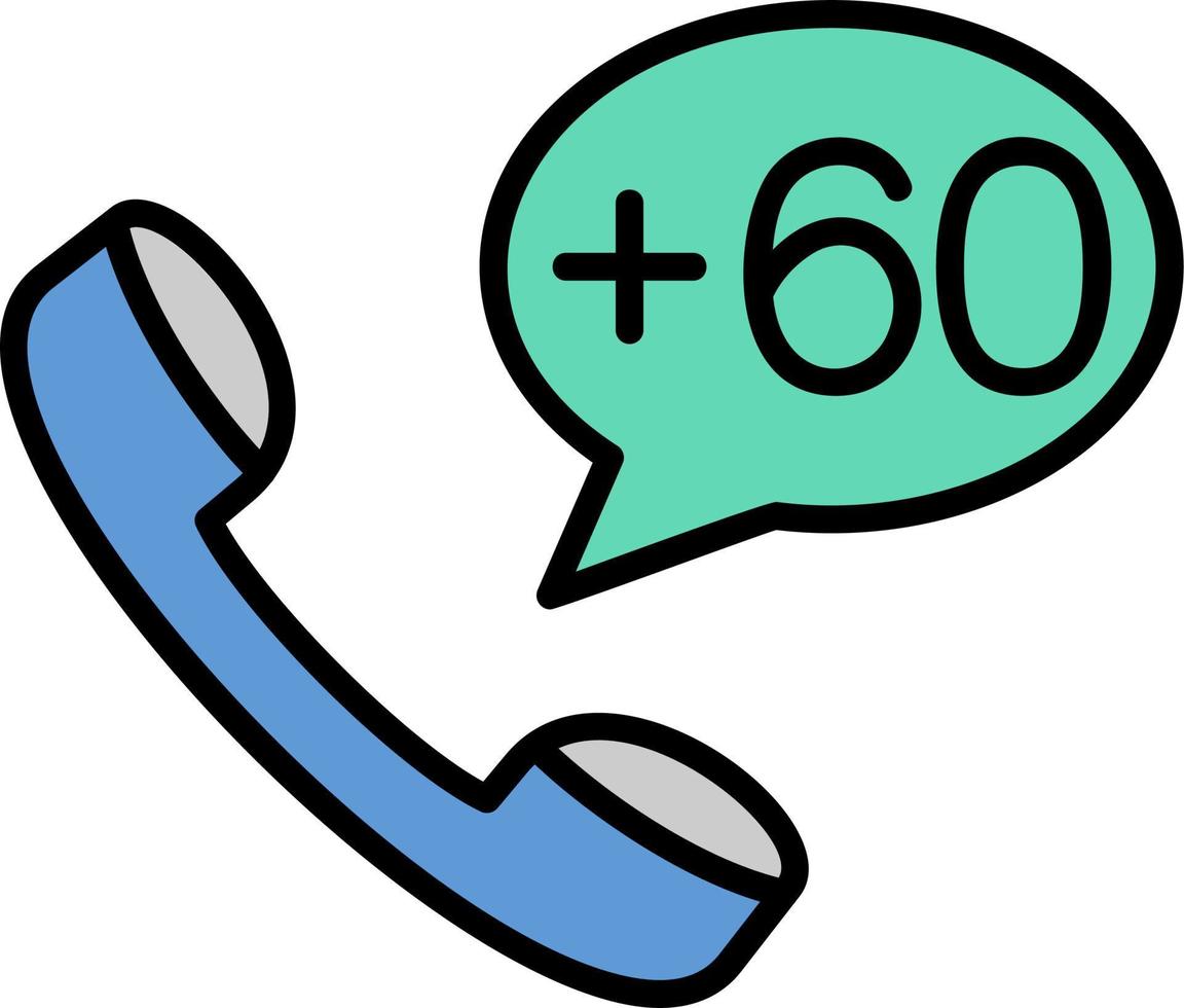 Malaysia Dial code Vector Icon