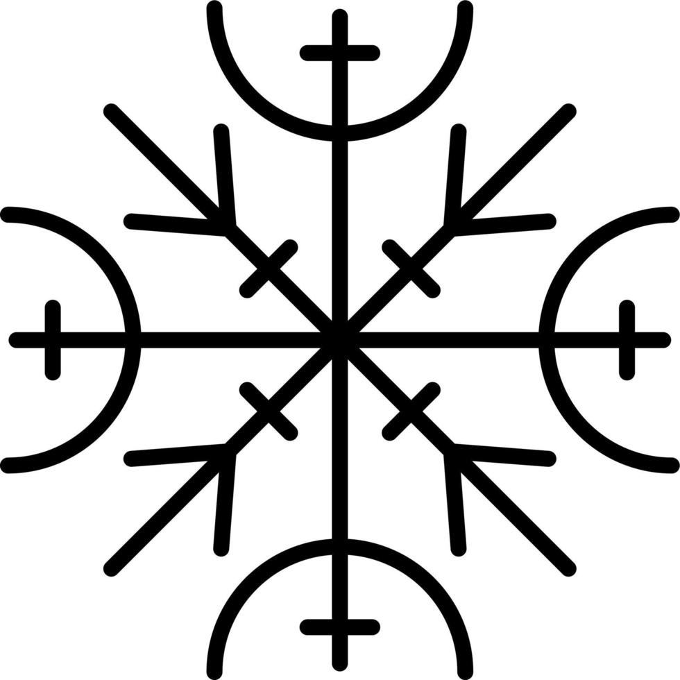 Galdrastafir Vector Icon