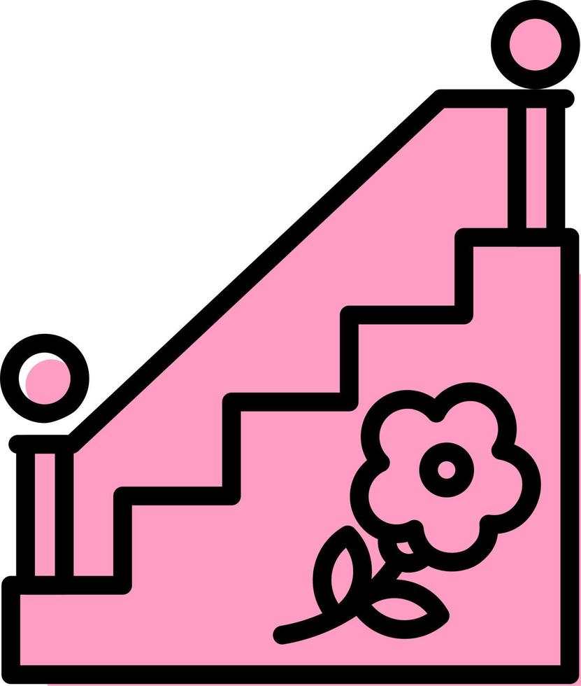 Stair Vector Icon