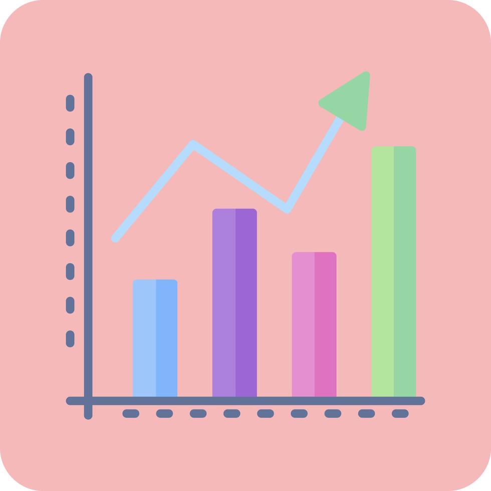 Bar chart Vector Icon
