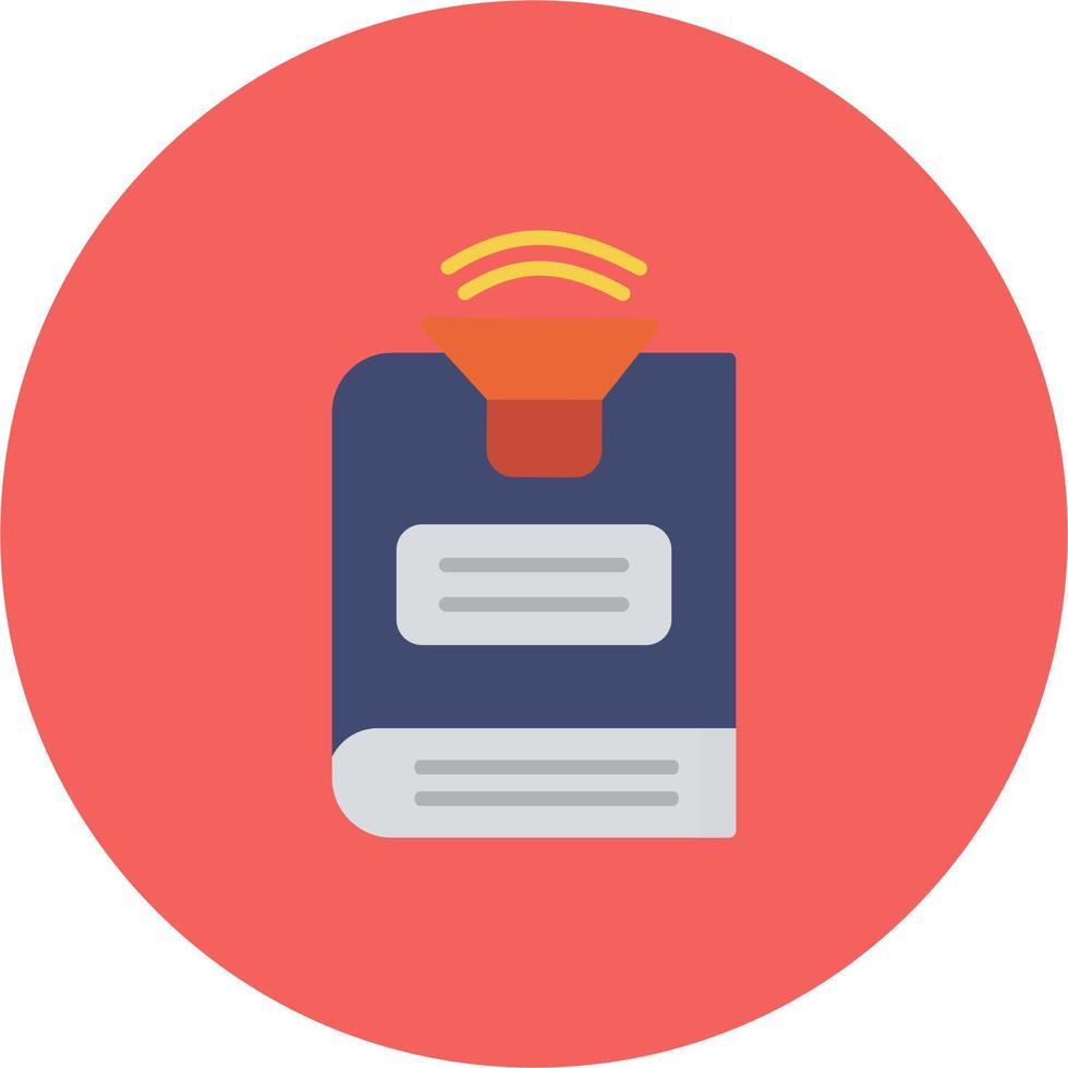 Audio book Vector Icon