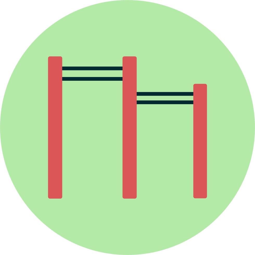 Chinup bar Vector Icon