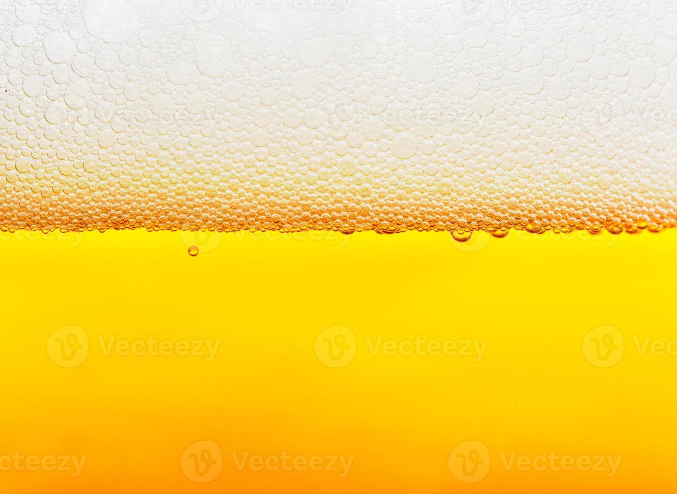 Beer bubbles background photo