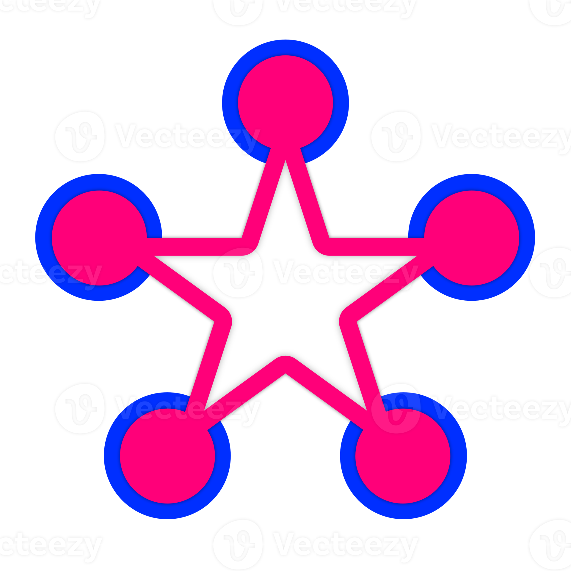 Blank Star Diagram 21095313 PNG