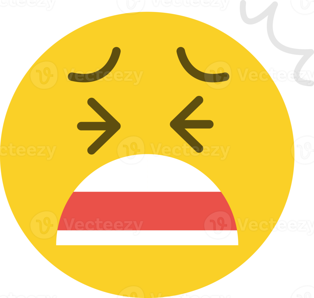 Agony/Pain Emoji Face from How Did You Do In P.E. Today? (Recreation  based on original clipart and converted to Transparent PNG) :  r/MemeRestoration