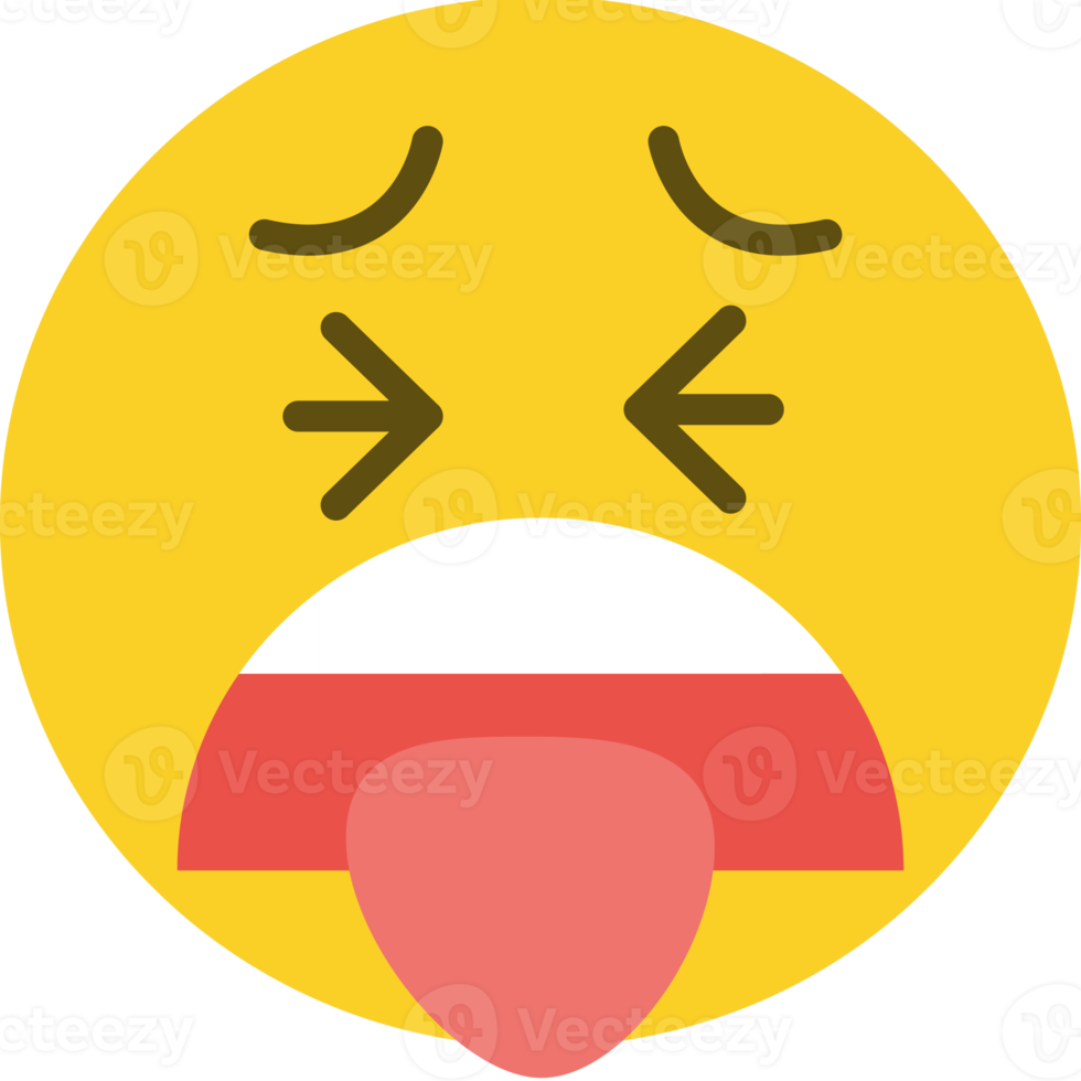 náusea face emoticon. png