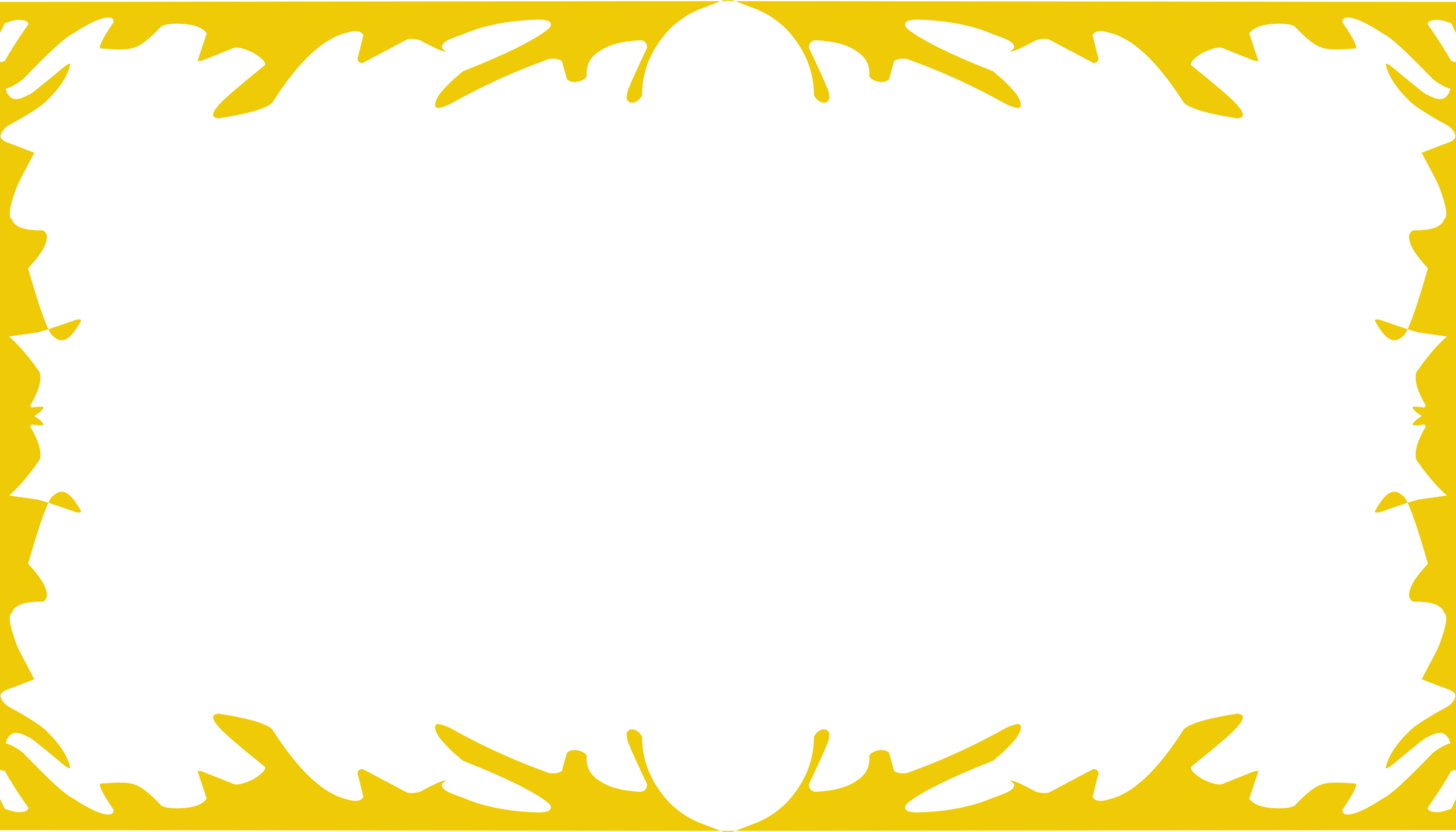 Yellow neon border frame png clipart gallery 43 off