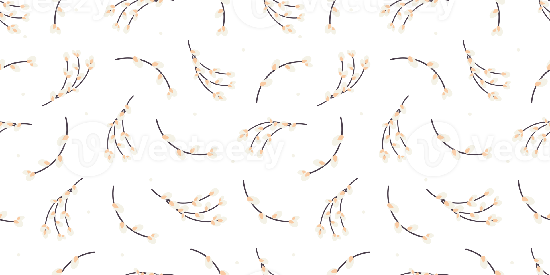 Linear pattern of orange carrots png
