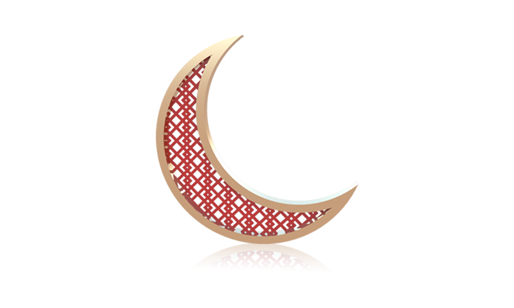 halve maan maan transparant achtergrond voor Islamitisch symbool png