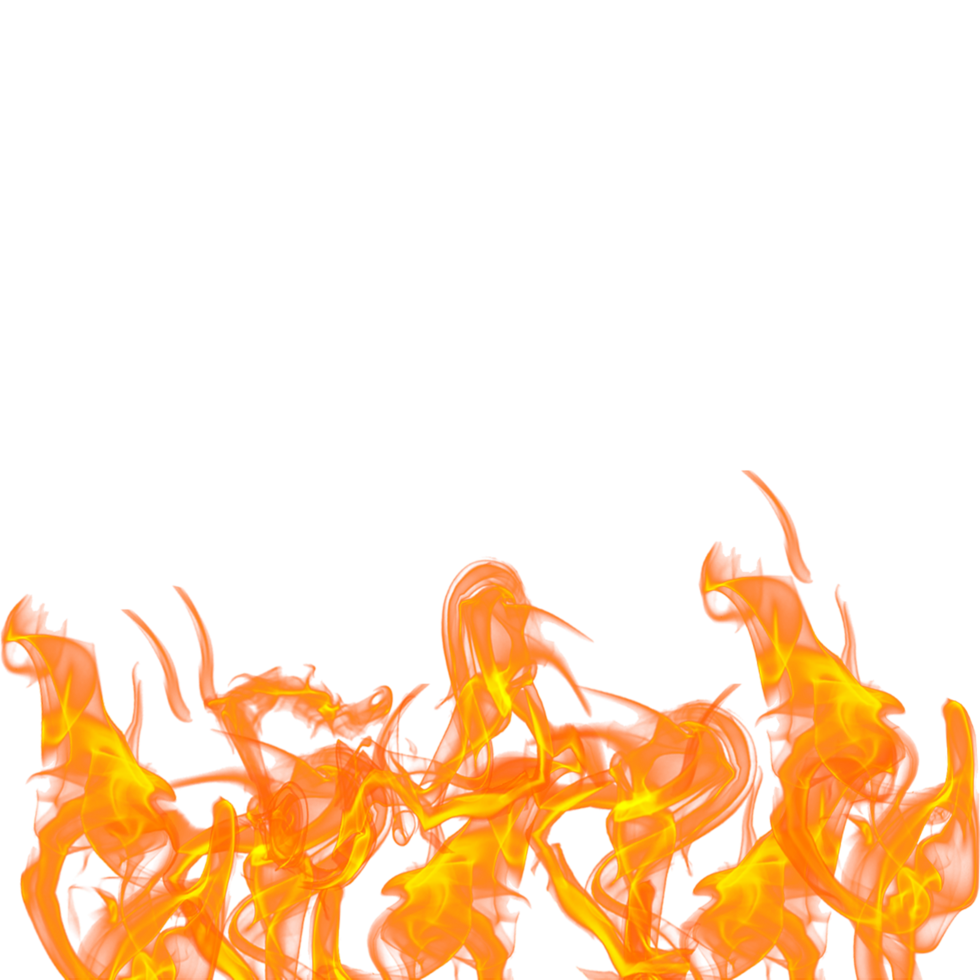 fuego fuego transparente png