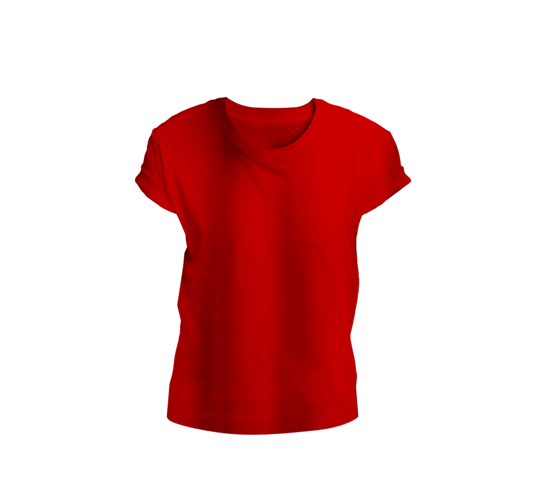 remera roja png