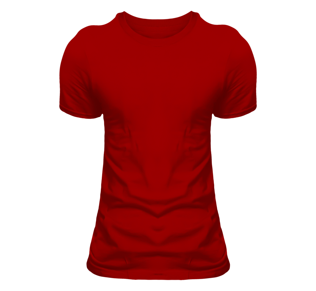 T-shirt rossa png