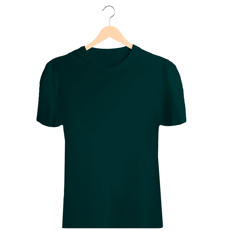 Isolated black t-shirt png