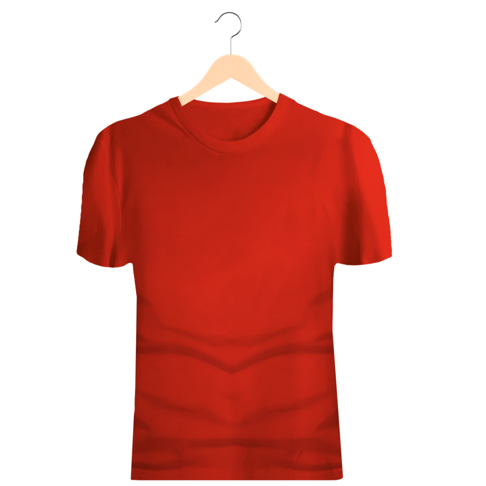 rotes T-Shirt png