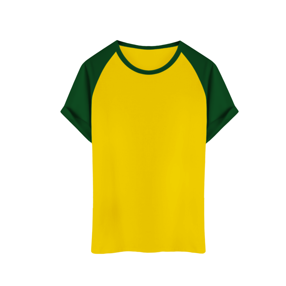 t-shirt jaune png