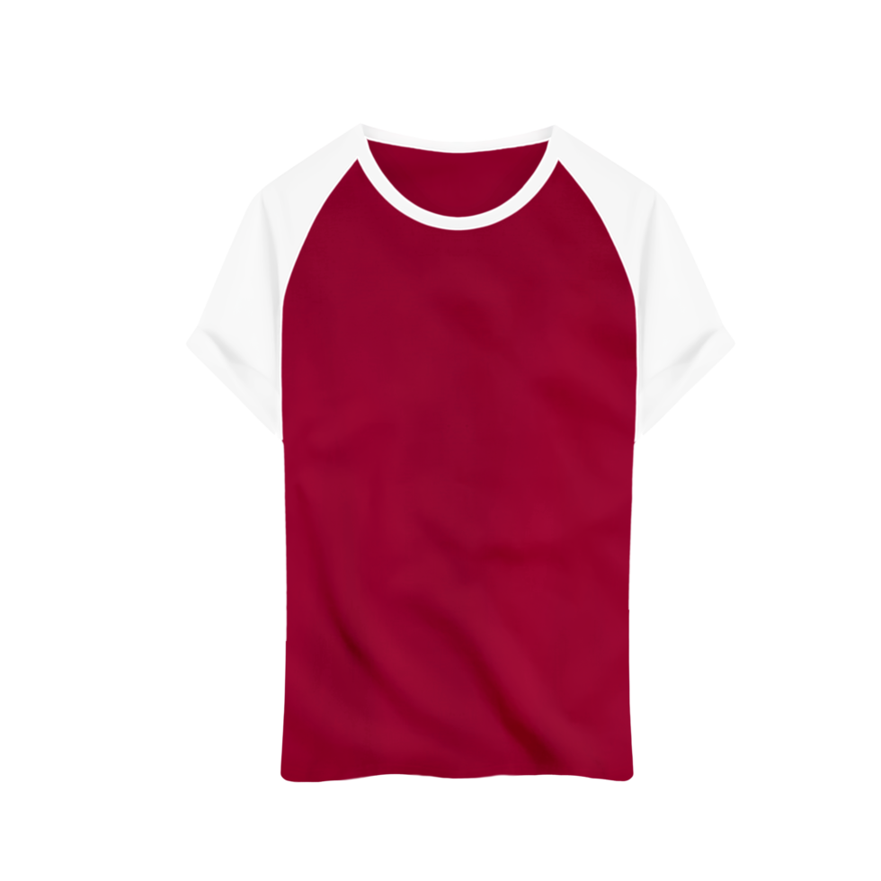 T-shirt rossa png