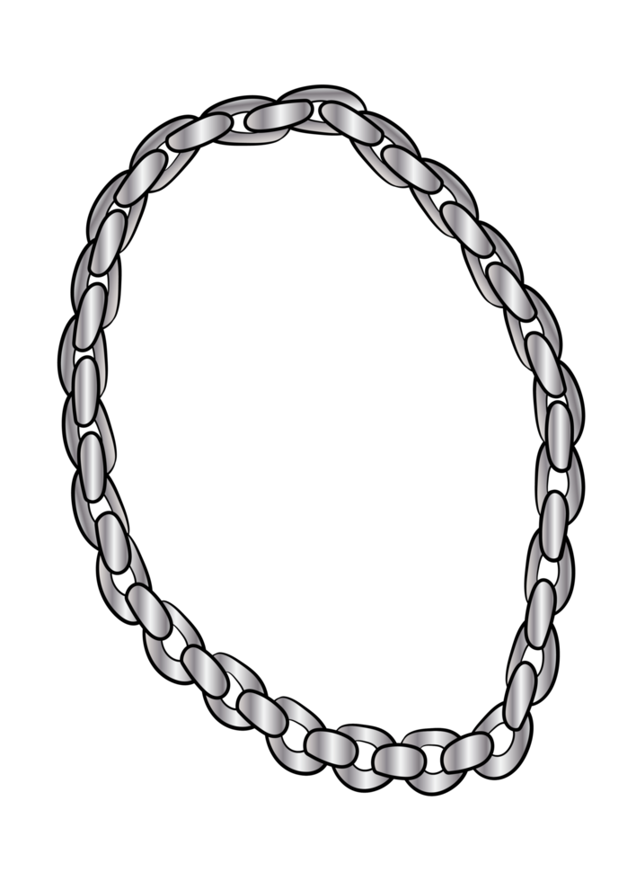 diamant chaîne Collier accessoire style png