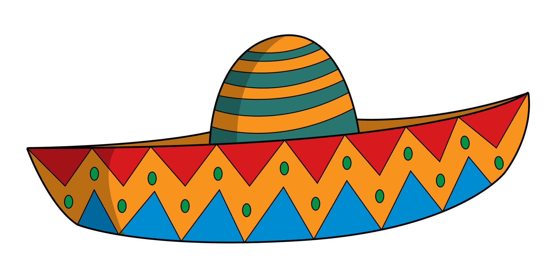 Sombrero Hat Mexican Culture Party png