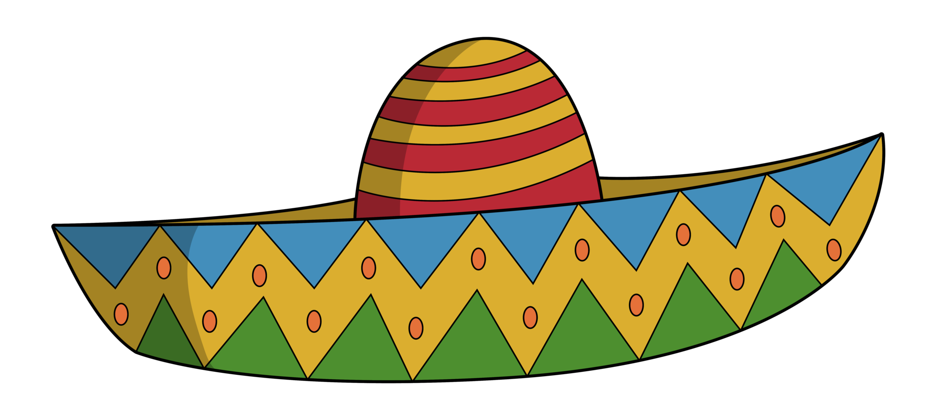 Sombrero Hat Mexican Culture Party png