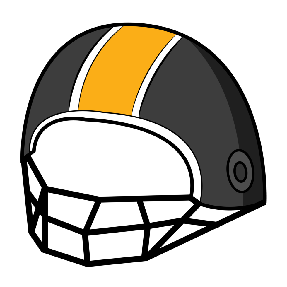 nero Rugby casco americano calcio sport png