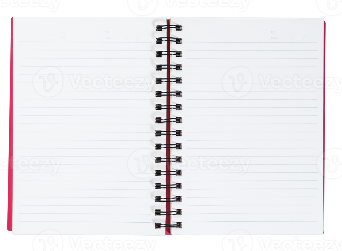 open note book isolated png