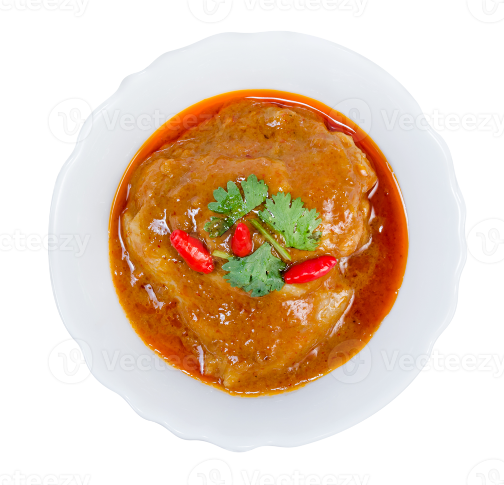 kyckling massaman curry isolerat png