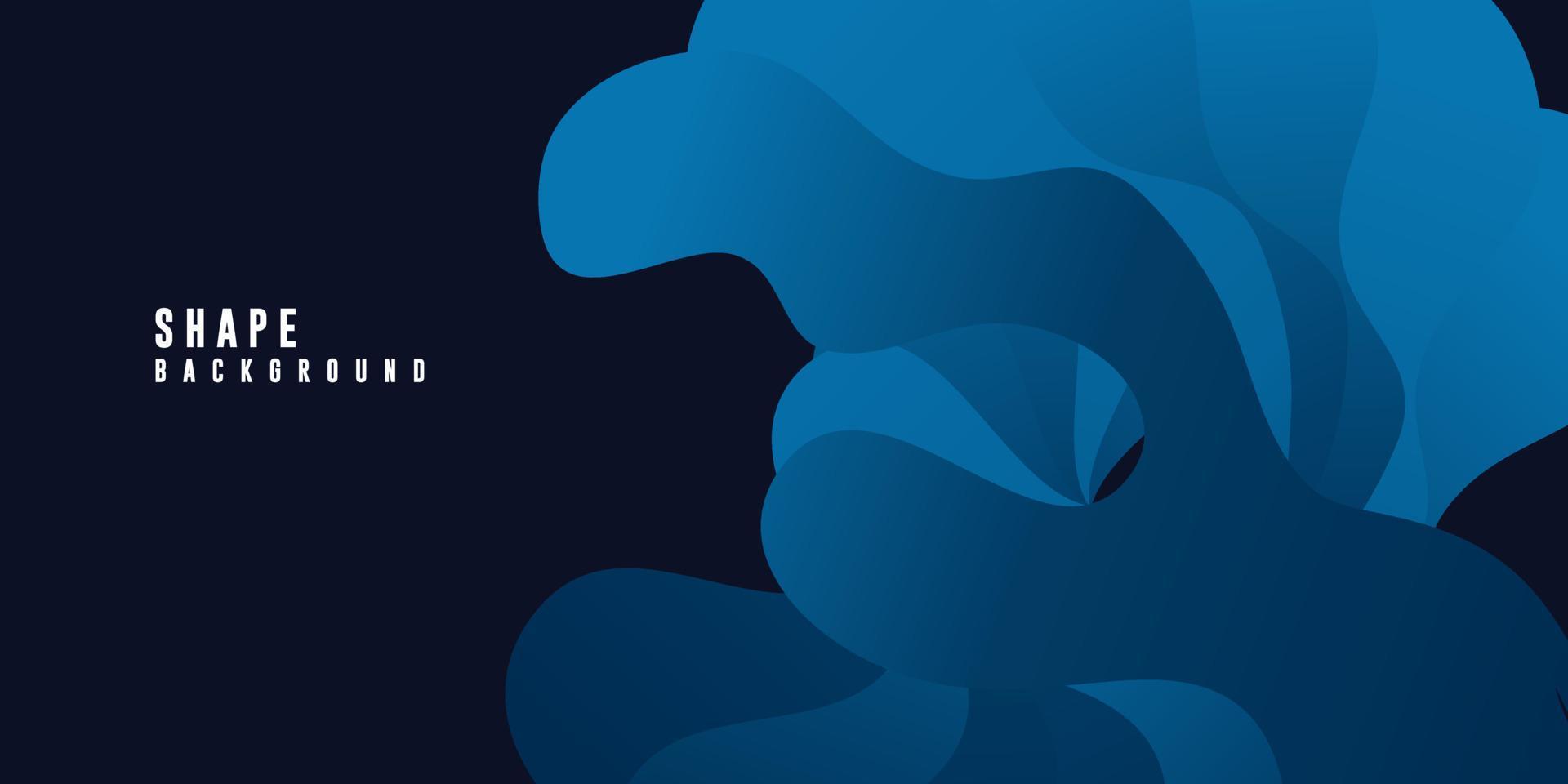 Dark blue modern business abstract background. Vector illustration design for presentations, banner, cover, web, flyer, card, poster, wallpaper, texture, slide, magazine and powerpoint