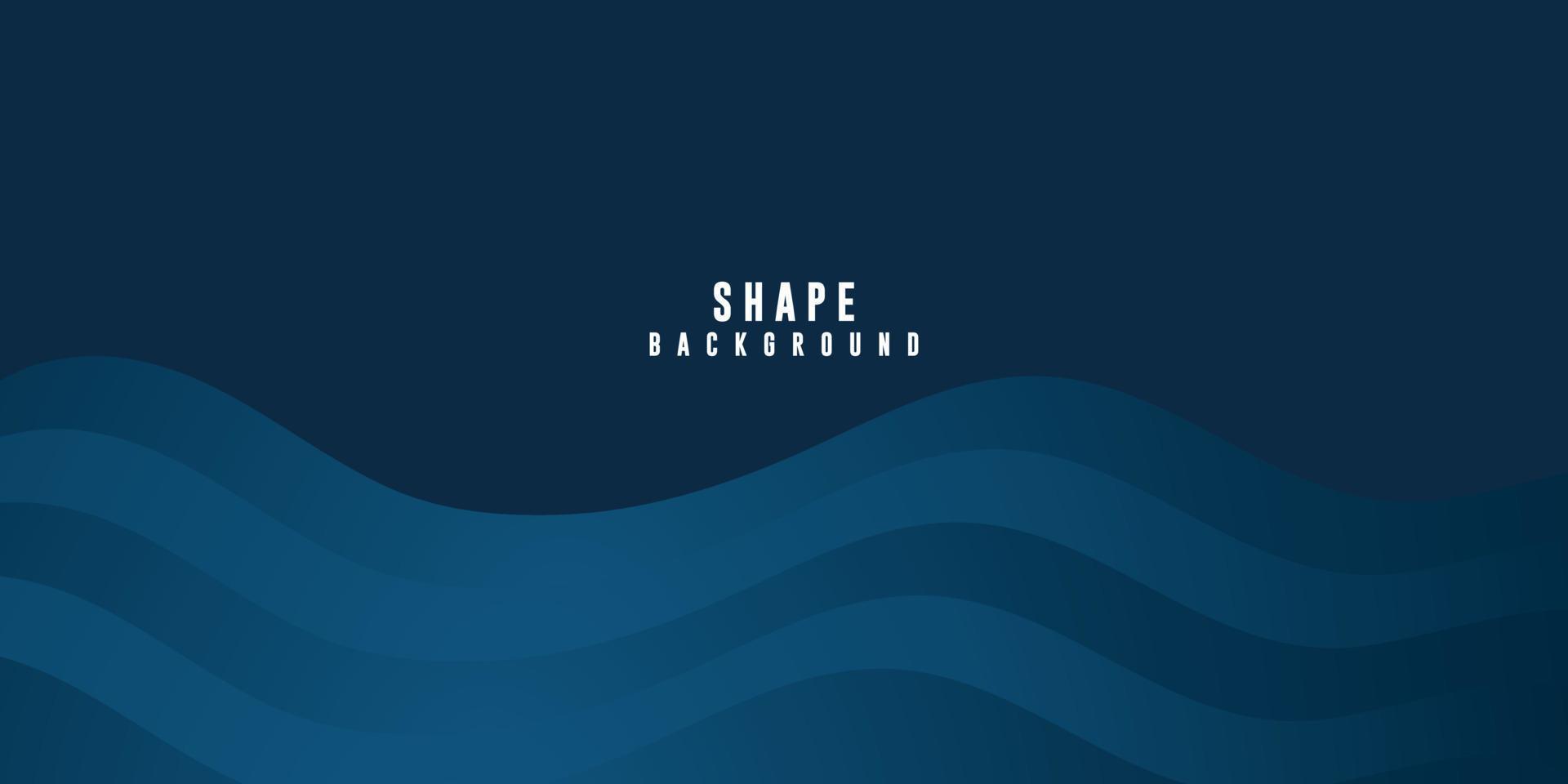 Dark blue modern business abstract background. Vector illustration design for presentations, banner, cover, web, flyer, card, poster, wallpaper, texture, slide, magazine and powerpoint
