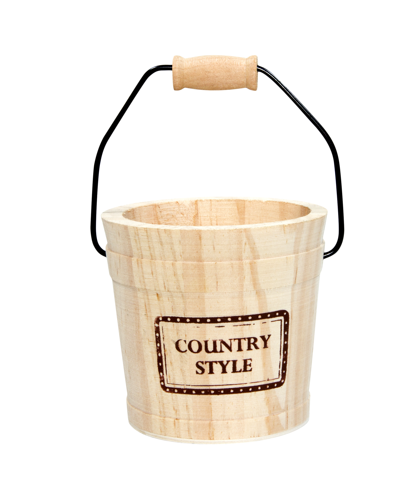Wooden bucket isolated 21096308 PNG