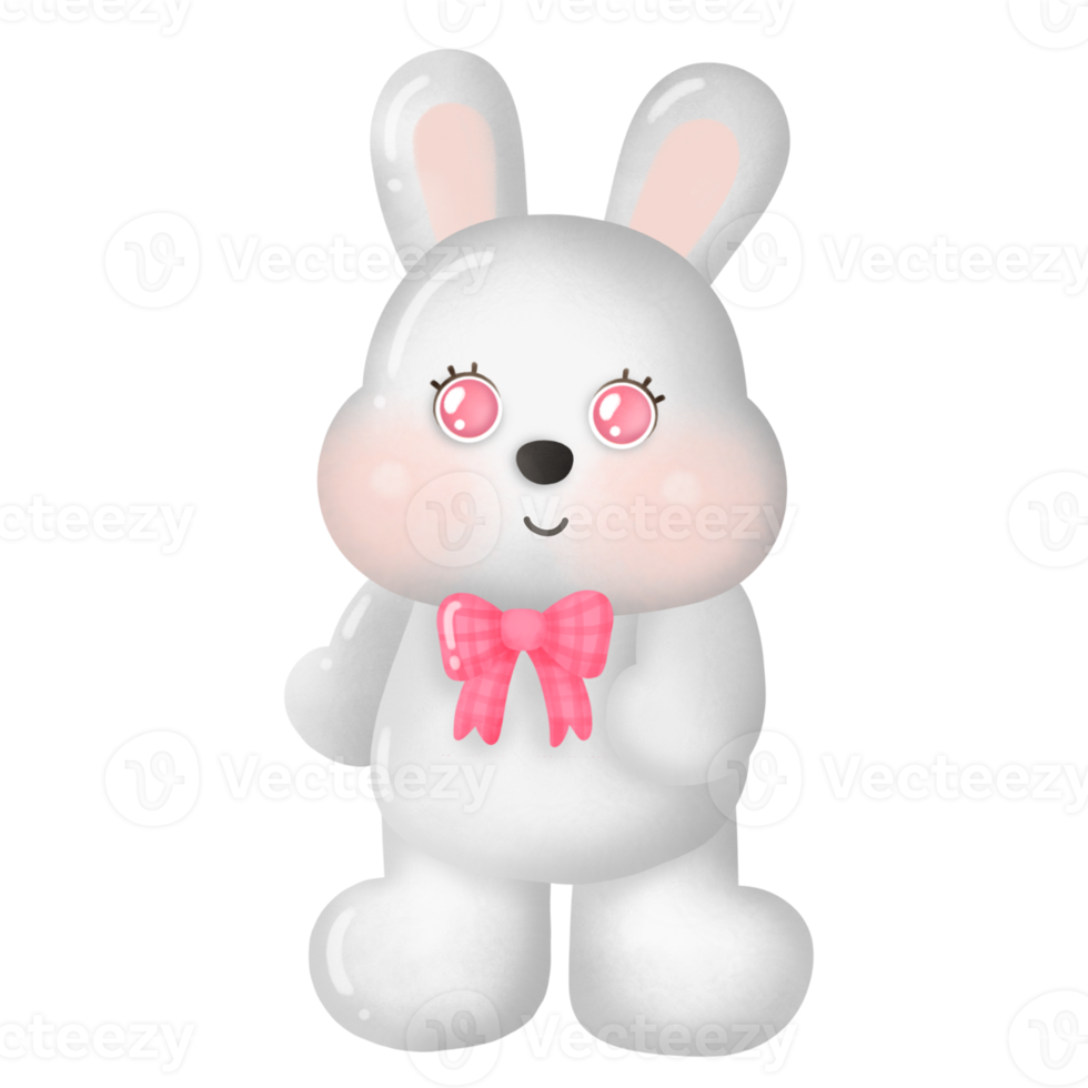 watercolor Easter rabbit. png