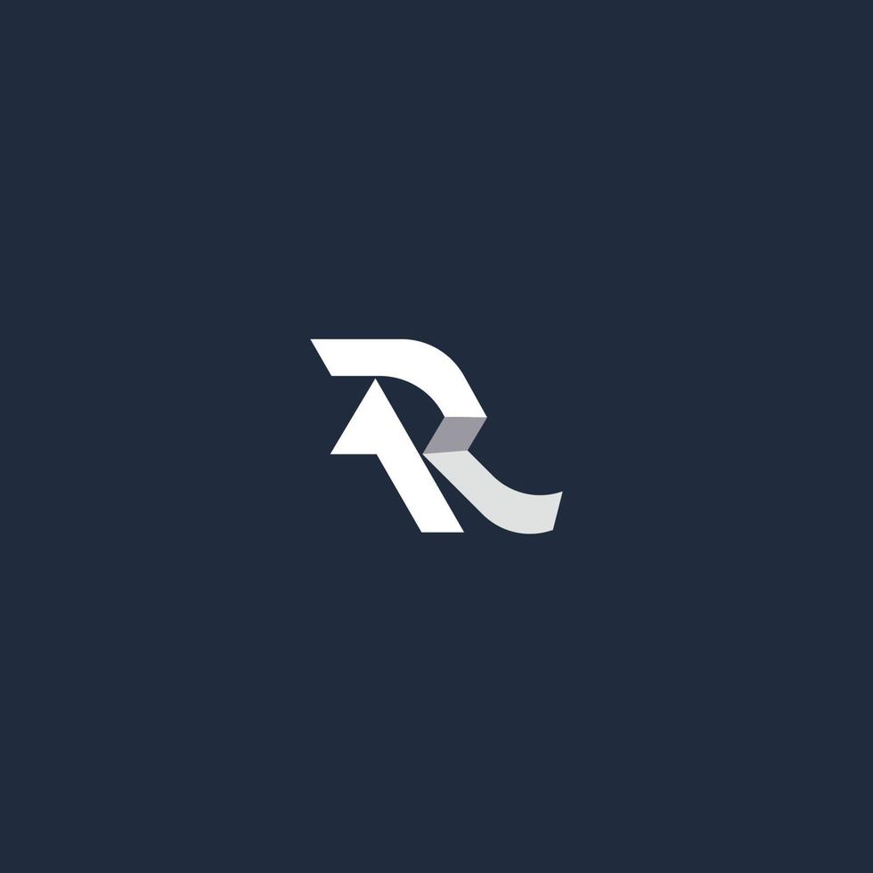 Letter R logo icon design template elements vector