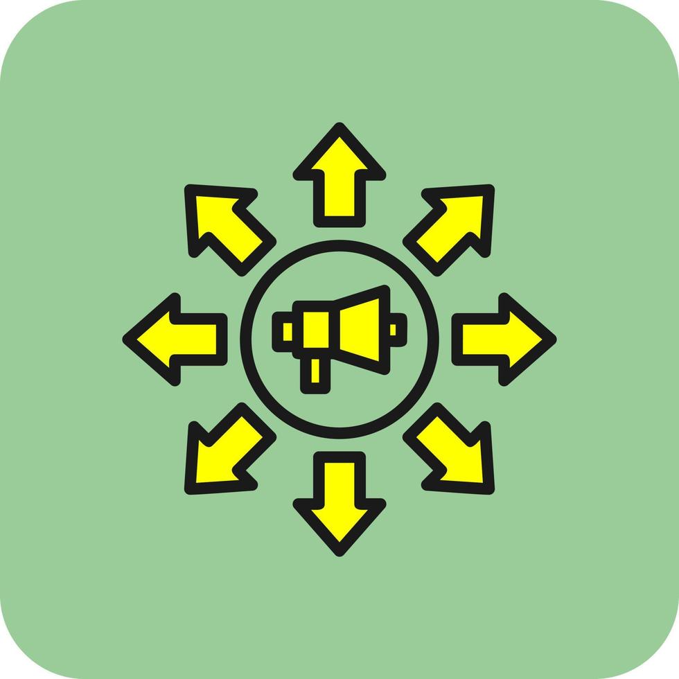 Advertising Submission Vector Icon Design