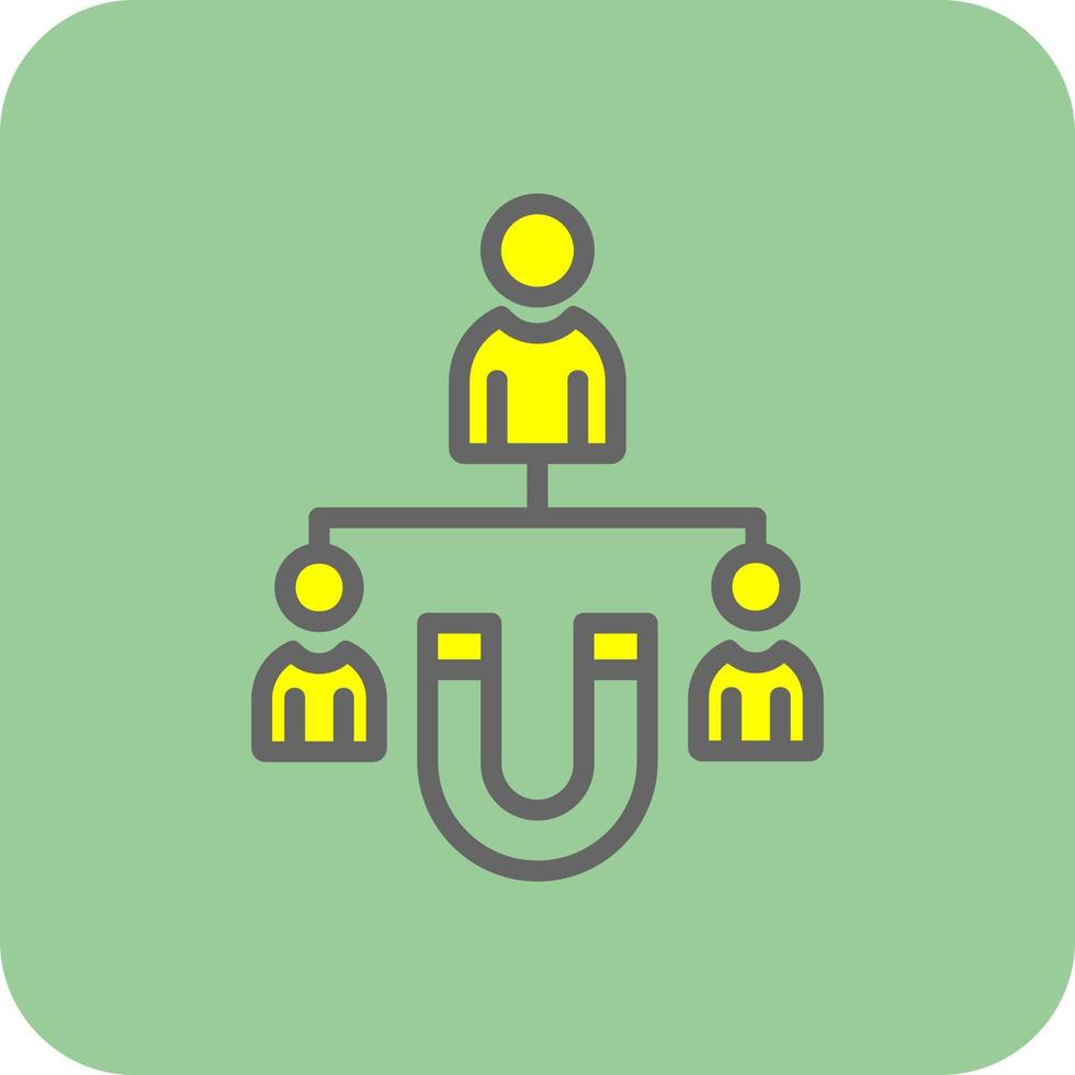 Customer Acquisition Vector Icon Design