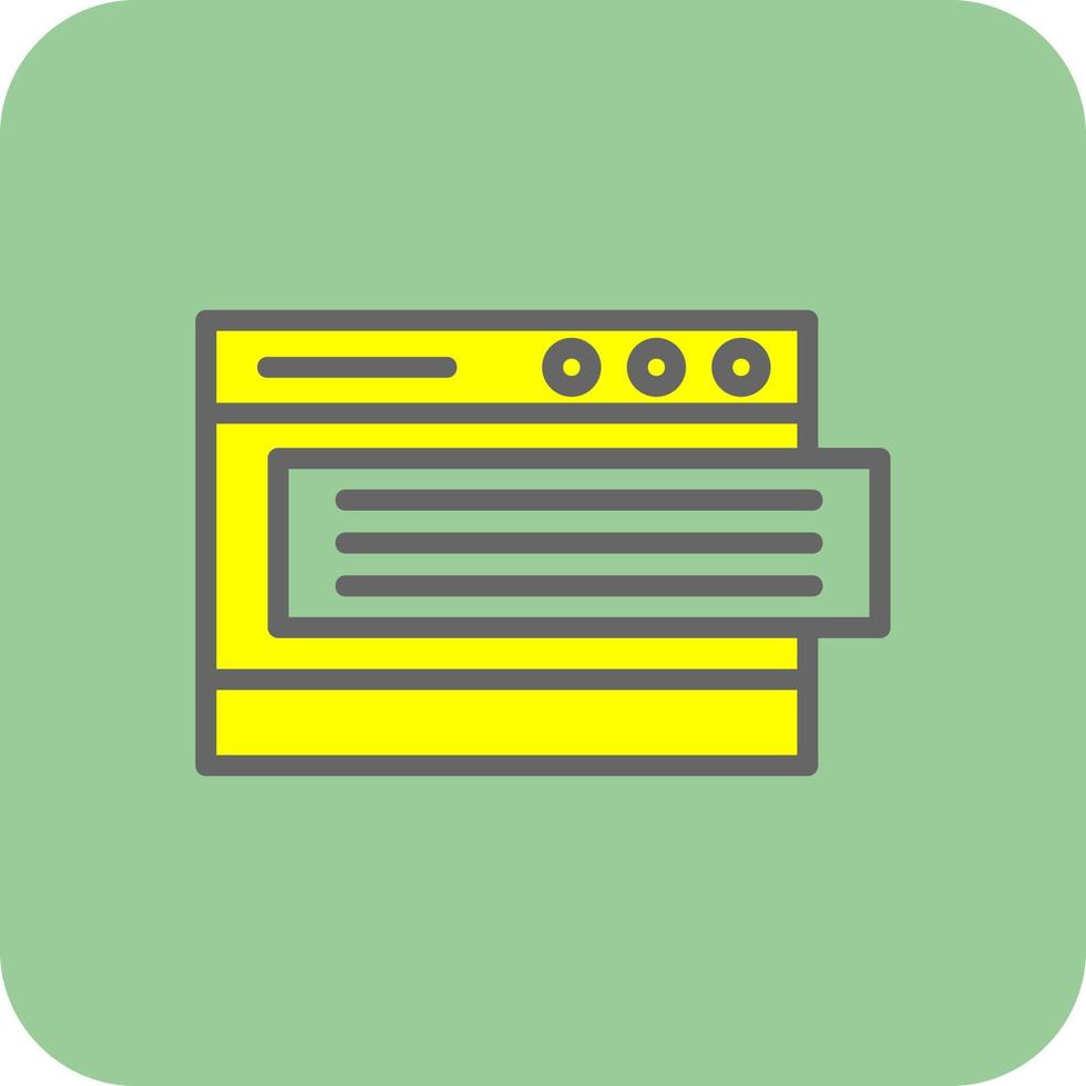 Blogger Vector Icon Design