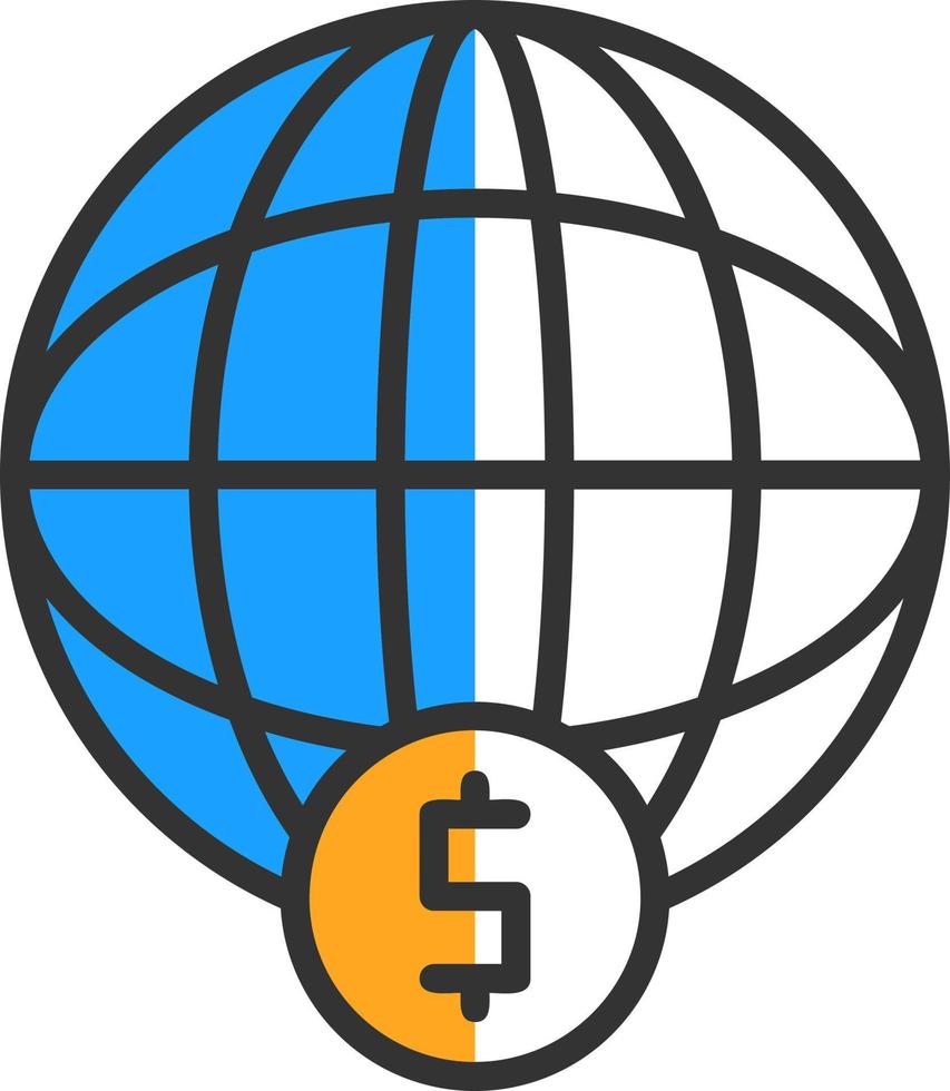 World Financial Vector Icon Design