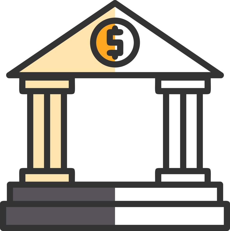 Bank Vector Icon Design